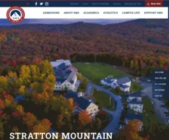 Gosms.org(Stratton Mountain School) Screenshot