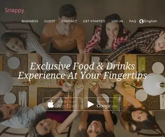 Gosnappy.io(One Smart Restaurant Technology Platform) Screenshot