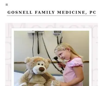 Gosnellfamilymedicine.com(Gosnell Family Medicine) Screenshot