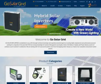 Gosolargrids.com(GO Solar Grid Limited) Screenshot