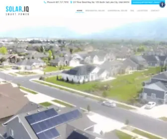 Gosolariq.com(Solar Panel Installation Services Salt Lake City) Screenshot