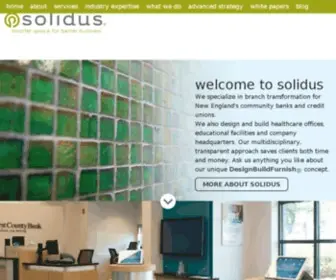 Gosolidus.com(Data-Driven Branch Transformation for Banks and Credit Unions) Screenshot