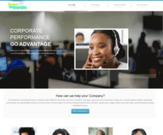 Gosolutionsja.com(Global Outsourcing Solutions) Screenshot