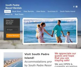 Gosouthpadreisland.com(South Padre Resort Rentals) Screenshot