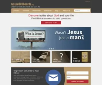 Gospelbillboards.org(Gospel Billboards) Screenshot