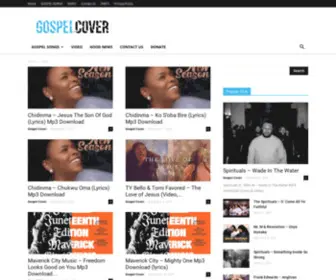 Gospelcover.com(Gospel Cover) Screenshot