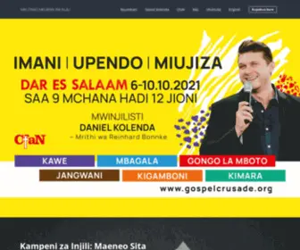 Gospelcrusade.org(MKUTANO MKUBWA WA INJILI) Screenshot