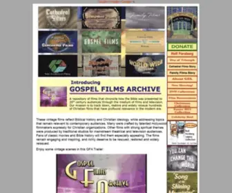 Gospelfilmsarchive.com(Gospel Films Archive) Screenshot