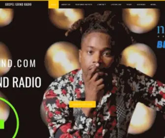 Gospelgrind.com(GOSPEL GRIND RADIO) Screenshot