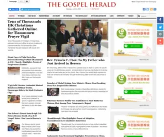 Gospelherald.com(Breaking Christian News) Screenshot