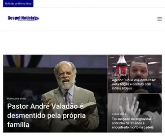 Gospelnoticias.com.br(Gospelnoticias) Screenshot