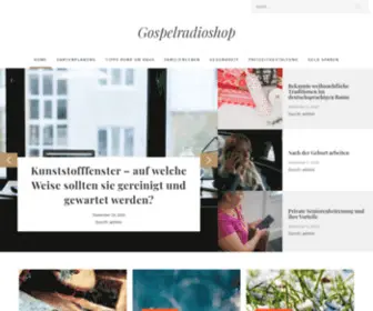 Gospelradio-Shop.de(Gospelradioshop) Screenshot