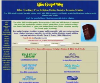 Gospelway.com(Gospel Way) Screenshot