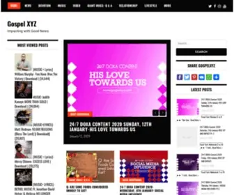 GospelXyz.com(Impacting Evolving Minds) Screenshot