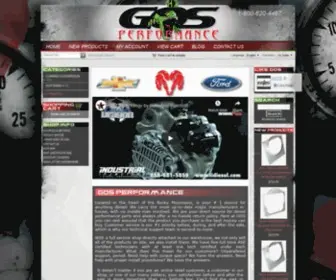 Gosperformance.com Screenshot