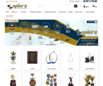 Gospikes.com(Trophies Philadelphia) Screenshot