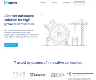 Gospoke.co(Business Process Outsourcing) Screenshot