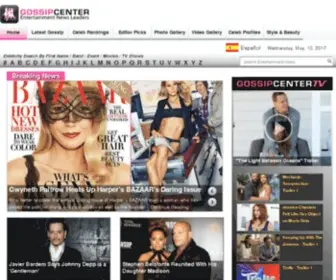 Gossipcenter.com(Celebrity gossip) Screenshot