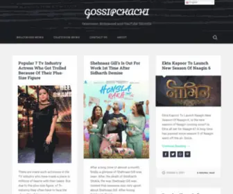 Gossipchachi.com(Television, Bollywood and YouTube Secrets) Screenshot