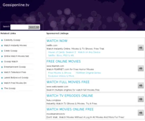 Gossiponline.tv(Gossiponline) Screenshot