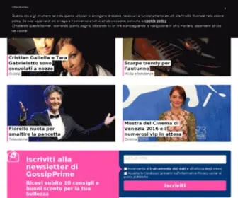 Gossipprime.com(Gossip e dintorni) Screenshot