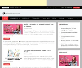 Gossiptechnology.com(Gossip technology) Screenshot