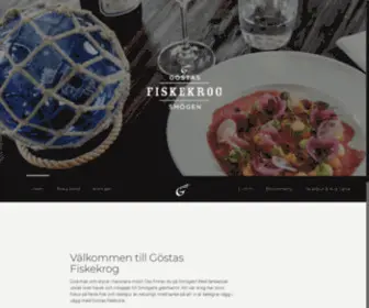 Gostasfiskekrog.se(Göstas Fiskekrog) Screenshot