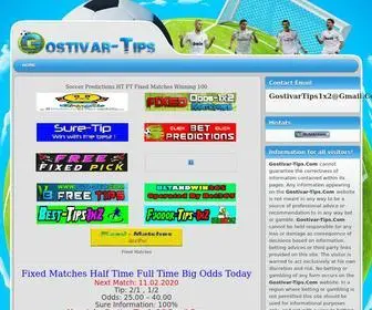Gostivar-Tips.com Screenshot