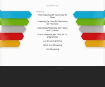 Gostream.pro(Easy way to share your files) Screenshot