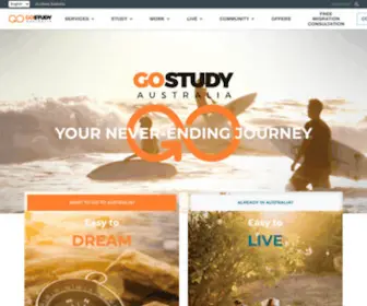 Gostudy.com.au(Study) Screenshot