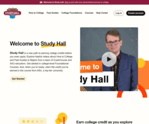 Gostudyhall.com(Study hall) Screenshot