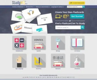 Gostudyhq.com(Study and Create Flashcards) Screenshot