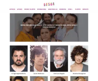 Gosua.com(Agencia de Representación) Screenshot