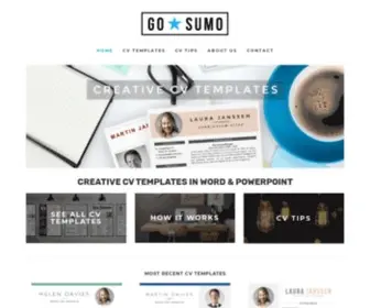 Gosumo-Cvtemplate.com(Go Sumo CV Template) Screenshot