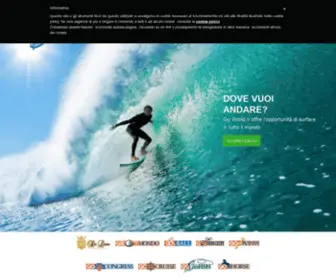 Gosurf.info(Viaggi surf organizzati e su misura) Screenshot
