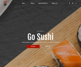 Gosushi.com.au(Australian Sushi at it’s best) Screenshot