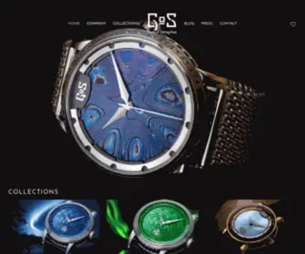 Goswatches.com(Independent watchmaking by master watchmaker Patrik Sjögren) Screenshot