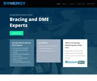 Gosynergy.com(Synergy Medical Systems) Screenshot
