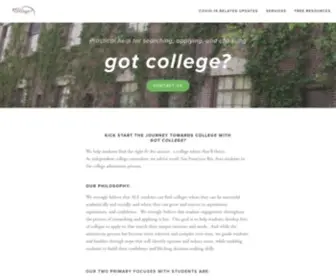 Got-College.com(Got college) Screenshot