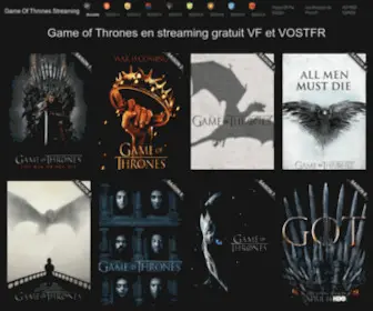 Got-Streaming-Vostfr-VF.com(Game of Thrones Streaming Gratuit en VF et VOSTFR) Screenshot