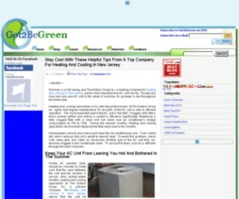 Got2Begreen.com(Discover The Future of Green) Screenshot