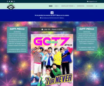 Got7MX.com(Got7 mx fan club oficial) Screenshot