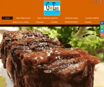 Gotan.com.mx(Restaurante Argentino Gotan) Screenshot