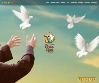Gotasdepaz.com(Gotas de Paz) Screenshot
