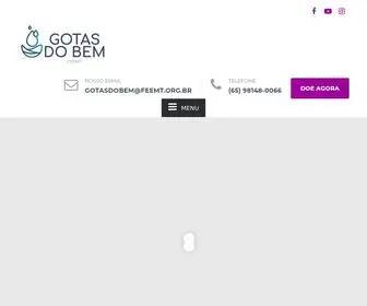 Gotasdobem.org(Faça uma doação) Screenshot