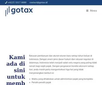 Gotax.id(Konsultan Pajak Jakarta Barat Selatan) Screenshot