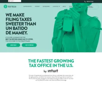 Gotaxteam.com(The Tax Team) Screenshot