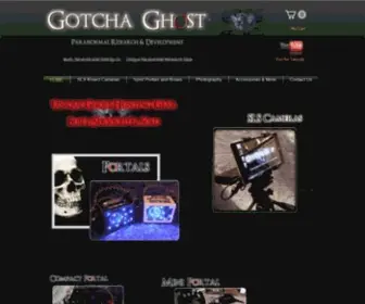 Gotchaghost.com(Ghost hunting supplies) Screenshot