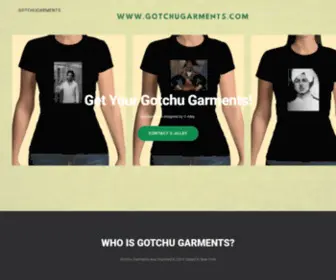 Gotchugarments.com(GOTCHUGARMENTS FASHION CLOTHES OF New York) Screenshot