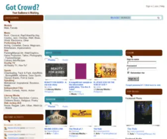 Gotcrowd.com(Gotcrowd) Screenshot